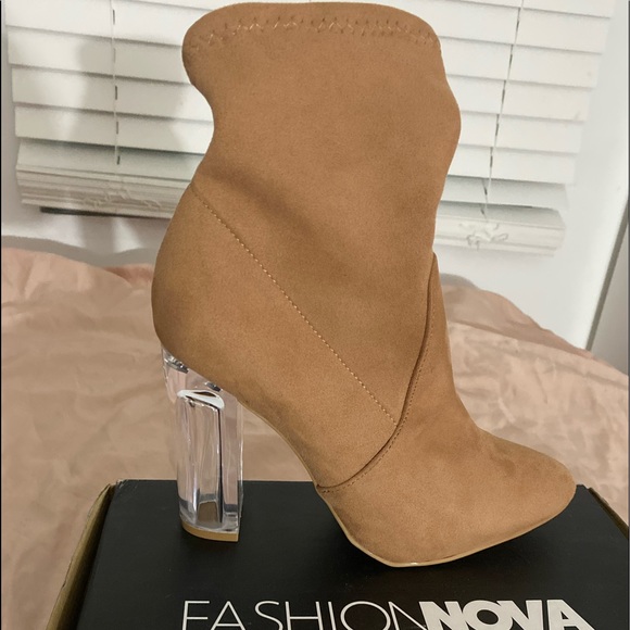 Fashion Nova Shoes - Fashion Nova Carmel bootie size 10